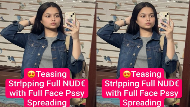 Desi GF Latest Viral video Teasing Stripping Full Nude